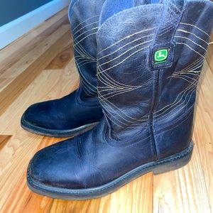 John Deere Leather Boots